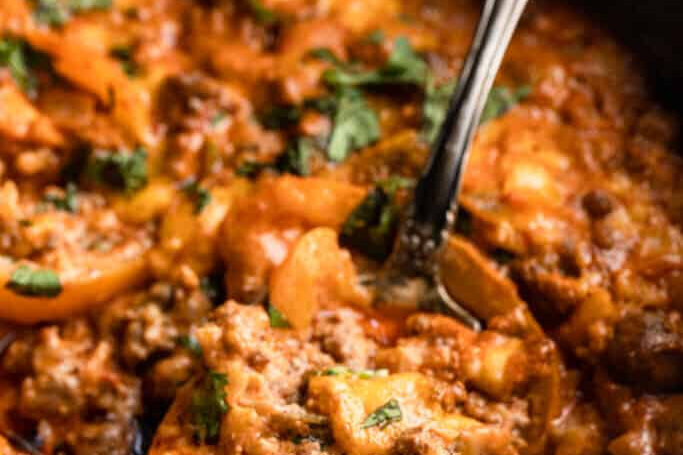 Mexican Keto Ground Beef Casserole