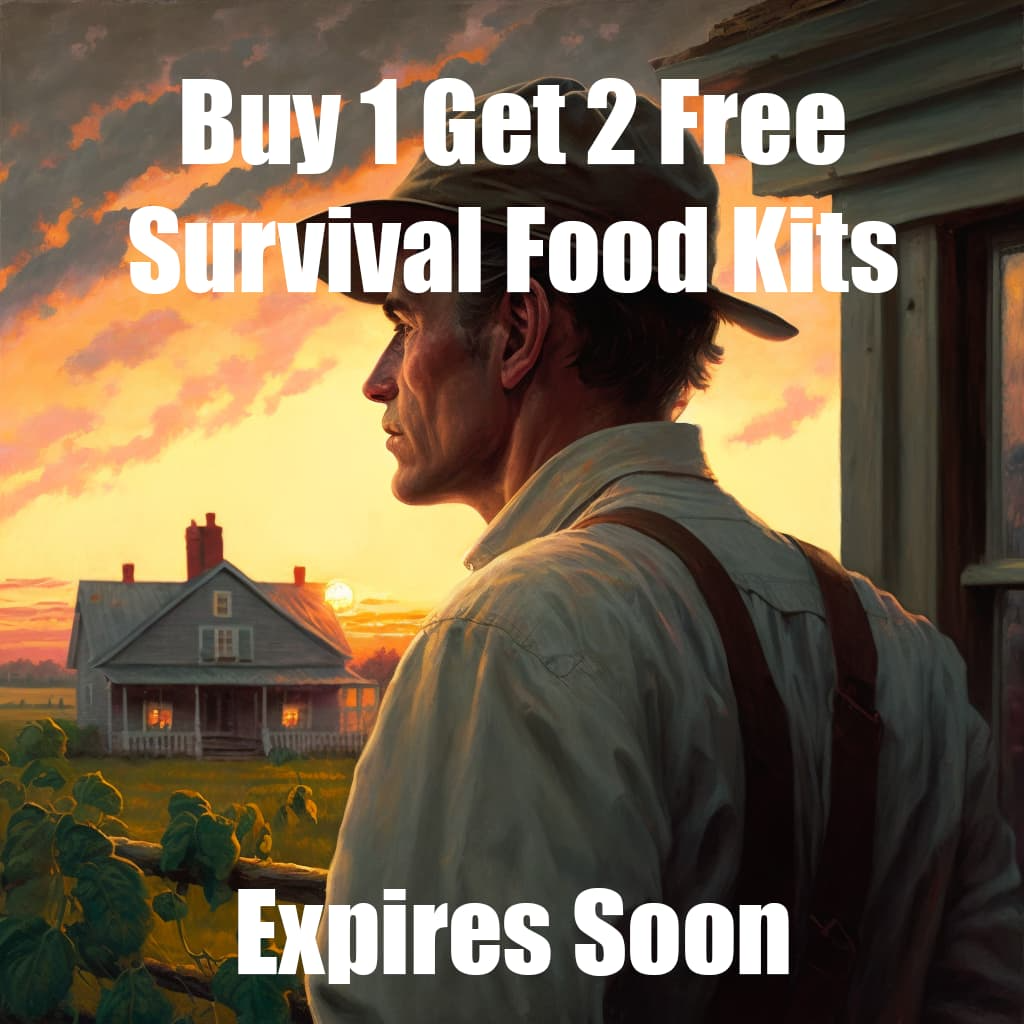 Buy 1 Get 2 FREE Emergency Food