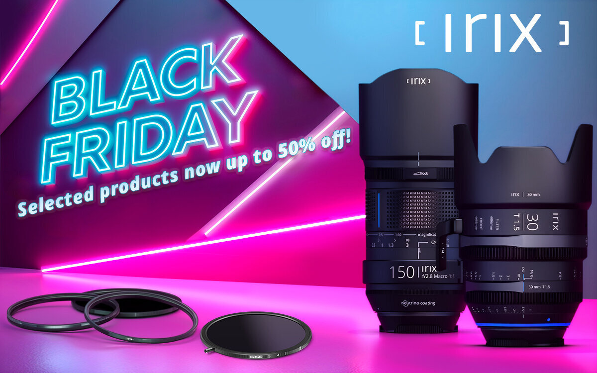 Irix Photo Lenses Sale 50% off