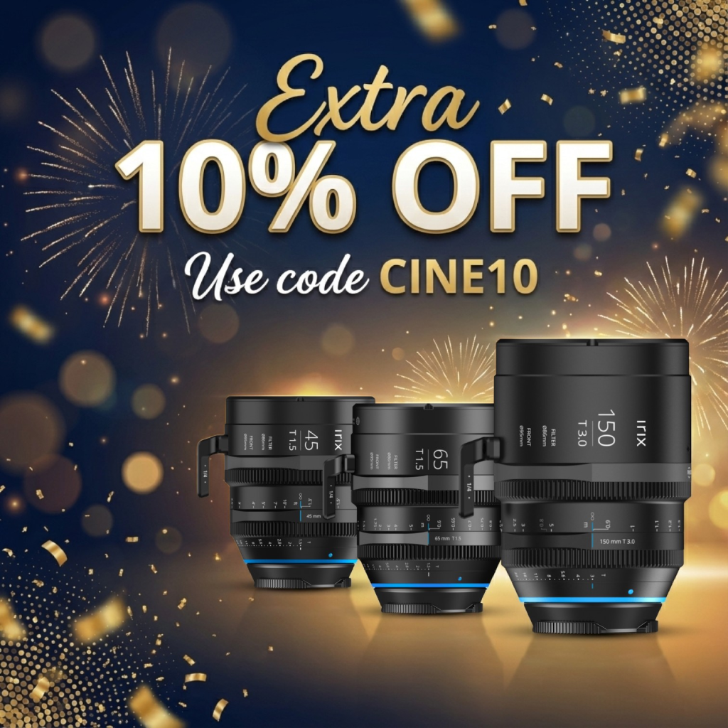 More savings on Irix Cine – only now!