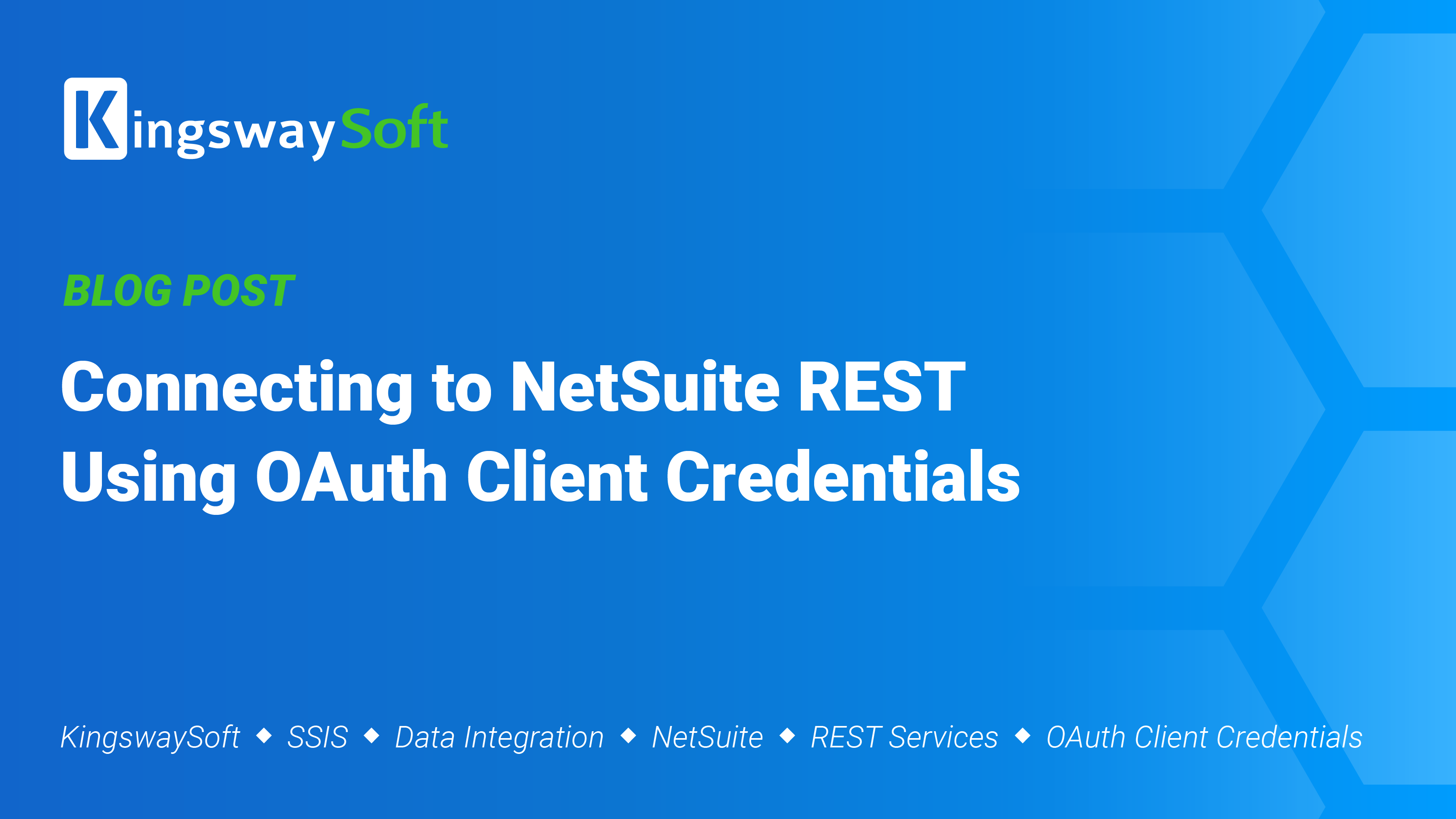 Connecting to NetSuite REST Using OAuth Client Credentials