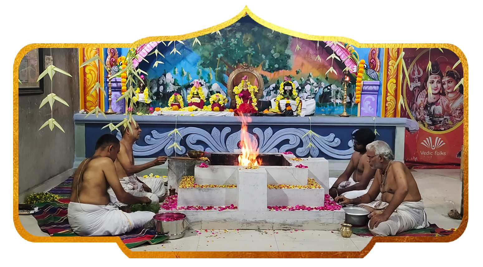 Samhara Kali Homam and Dhumavati Mahavidya Homam