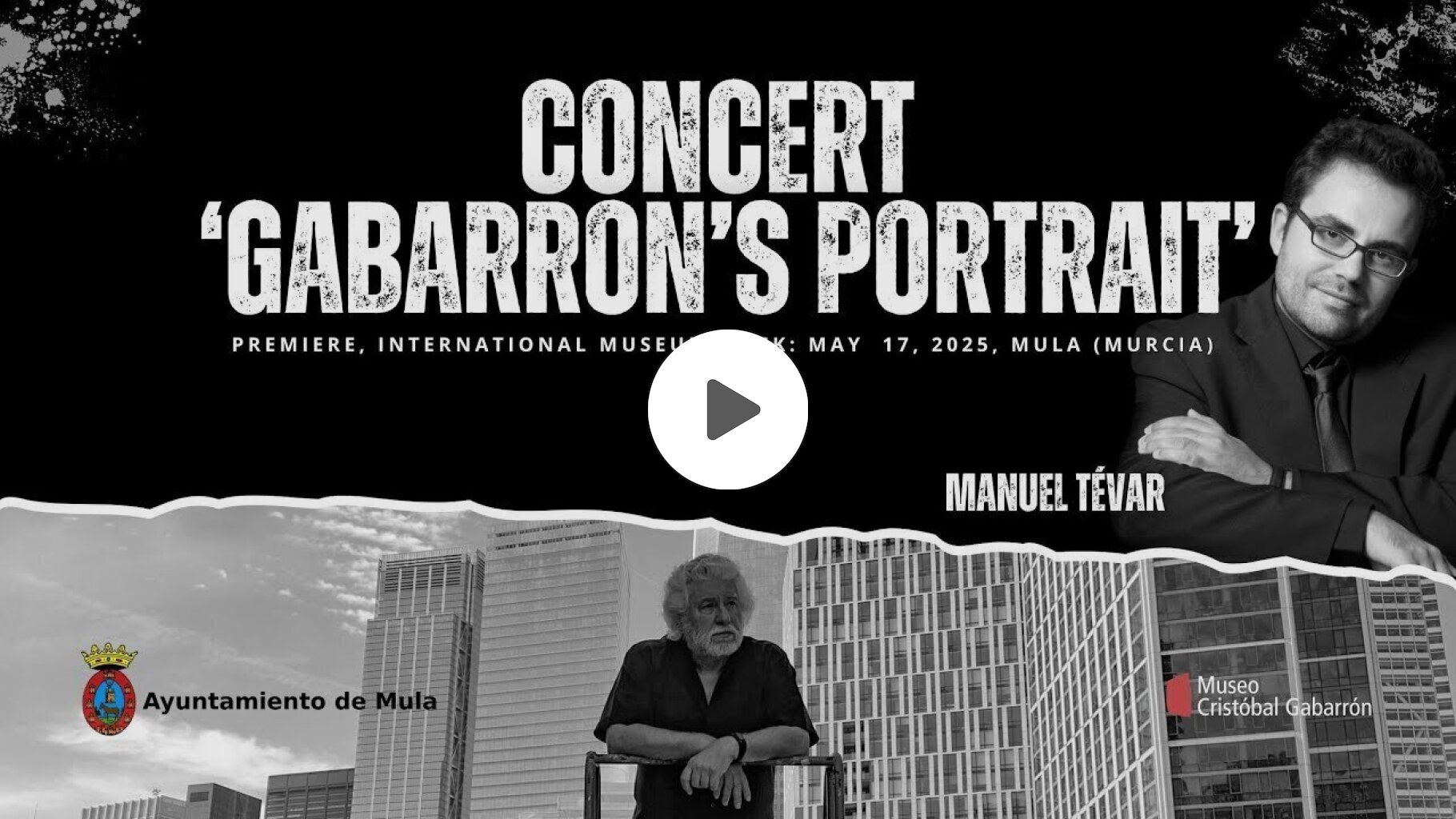 'Gabarrons Portrait' premiere concert by Manuel Tévar